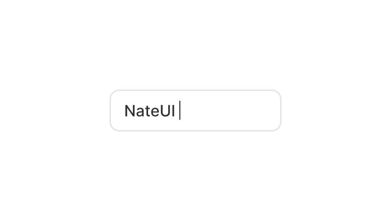 Input