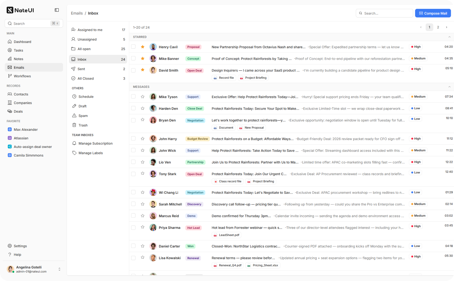 Emails